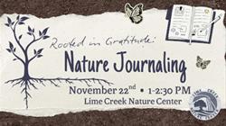Rooted in Gratitude: Nature Journaling