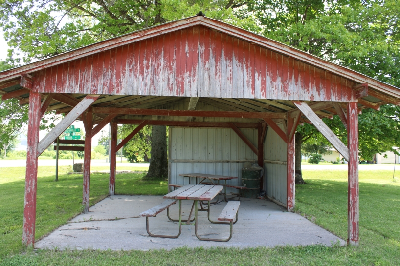 Inside of shelter