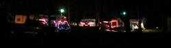 Lighted Halloween Campground