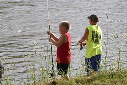 Fishing in the Boone River