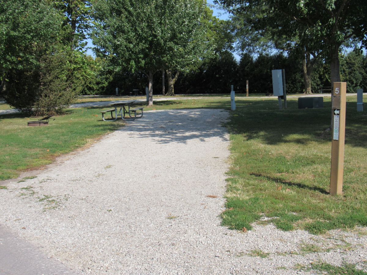 Marion County Park, Campsite  5