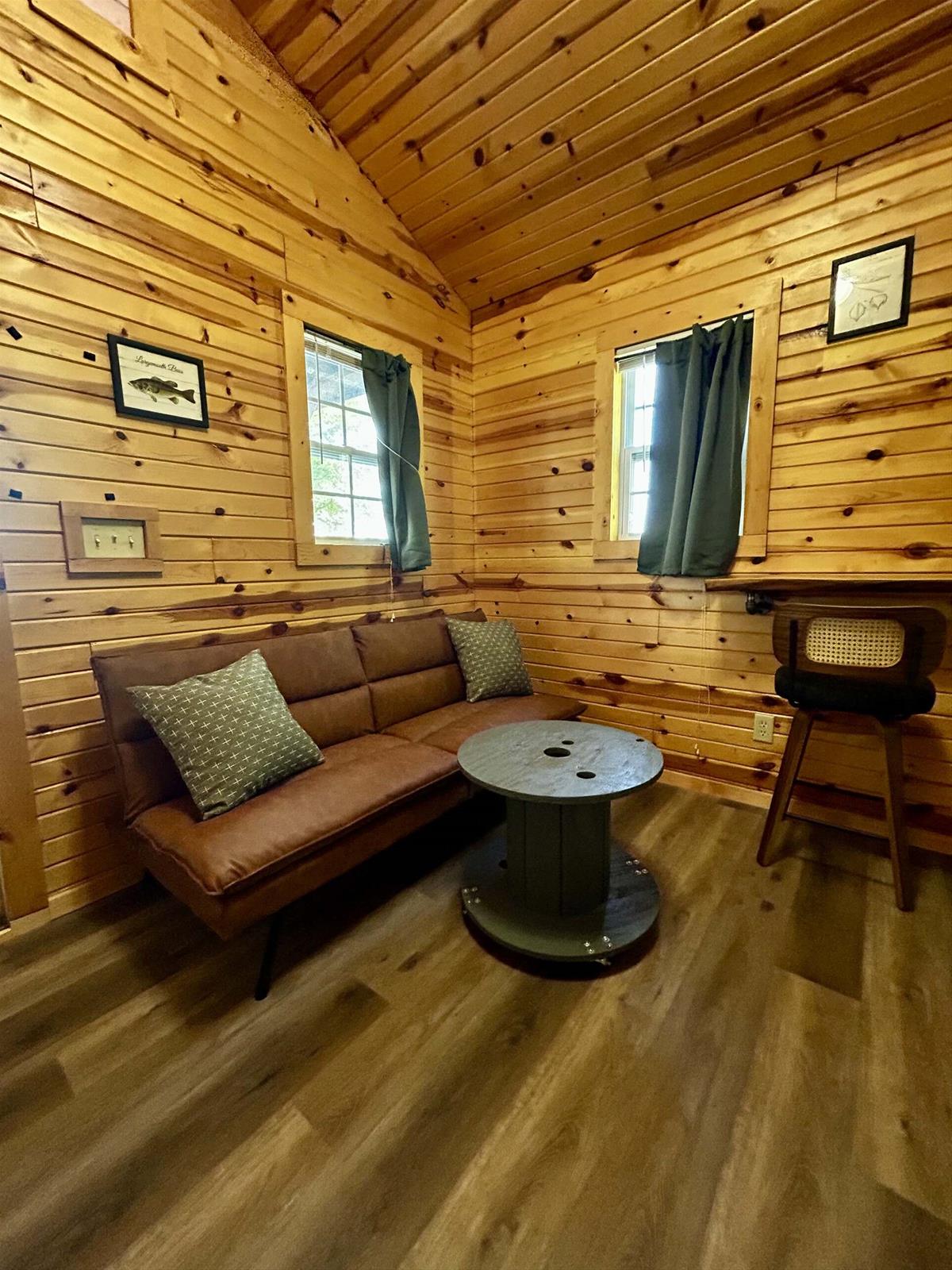 Goldfinch cabin interior