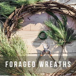 Foraged Winter Wreath Workshop