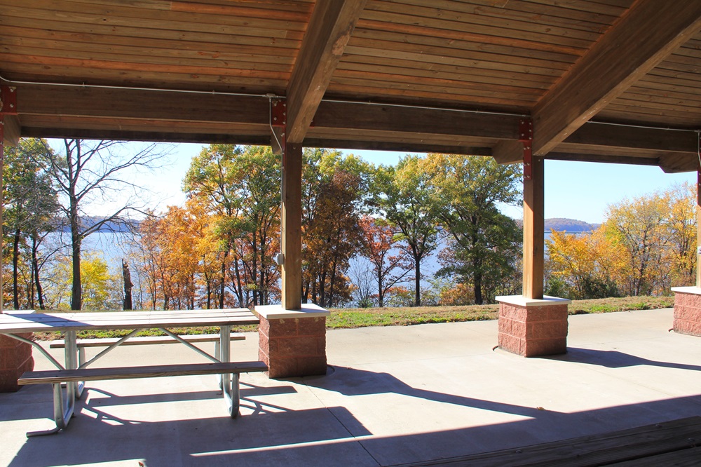 View from Pavilion of Red Rock 