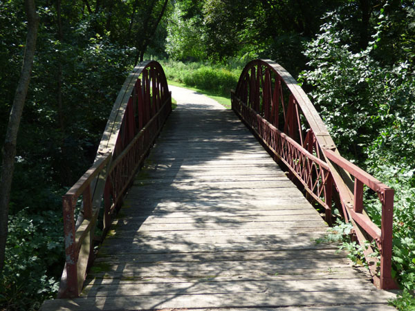 Yellow Smoke Park Historic Rainbow Truss Bridge