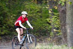 Mountain bikers enjoying the trails 