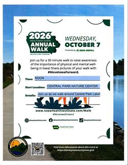 2026 Healthiest State Annual Walk